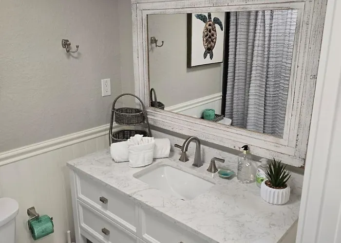 Newly Decorated 1st Floor Unit Steps To The At Fifty Gulfside Clearwater Beach