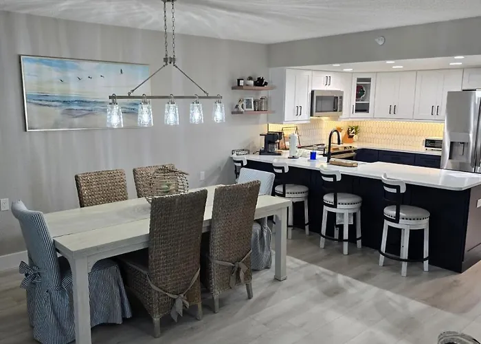 Newly Decorated 1st Floor Unit Steps To The At Fifty Gulfside * Clearwater Beach