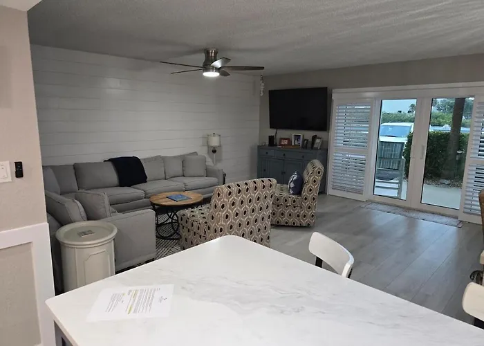 Newly Decorated 1st Floor Unit Steps To The At Fifty Gulfside Aparthotel Clearwater Beach